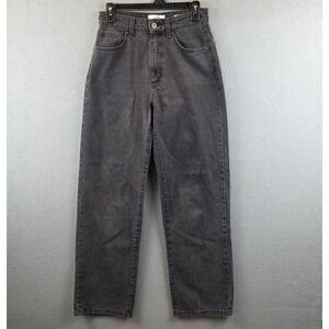 Cotton:On Jeans Women's Size 4 Black High-rise Loose Straight Cotton On 26x30